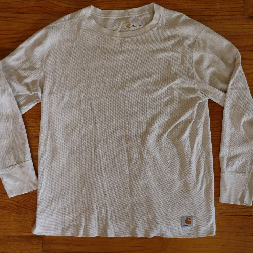Carhartt FORCE Womens Cream/ Malt Pullover Size XL
